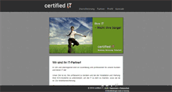 Desktop Screenshot of certifiedit.net