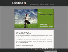 Tablet Screenshot of certifiedit.net